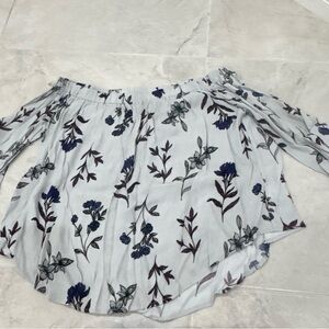 Floral Off-Shoulder Blouse